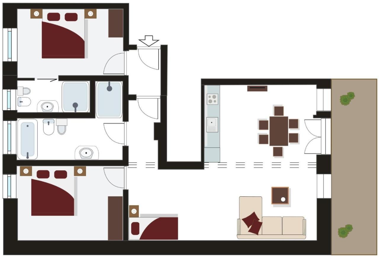 Tyrol Living & Cafe Nova Levante Exterior foto